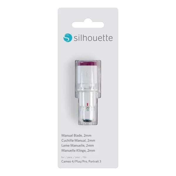 Cuchilla 2mm Silhouette CAMEO 4, Portrait 3 y Curio 2