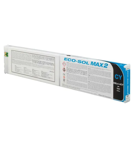 Cartucho de tinta Original Roland Ecosolmax 2 cián de 440ml.