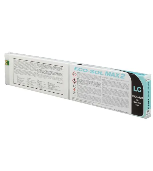 Cartucho de tinta Original Roland Ecosolmax 2 cián claro de 440ml.