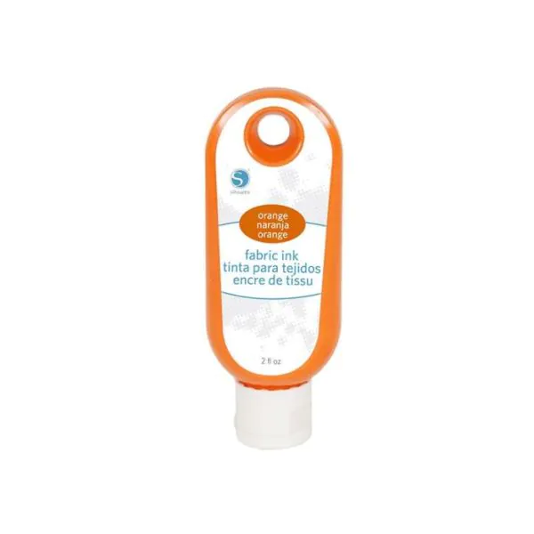Tinta para tela Naranja Silhouette