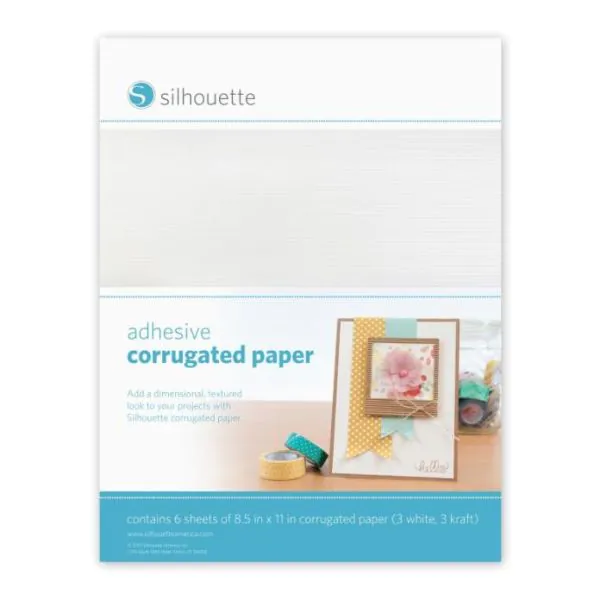 Papel Corrugado Adhesivo Silhouette