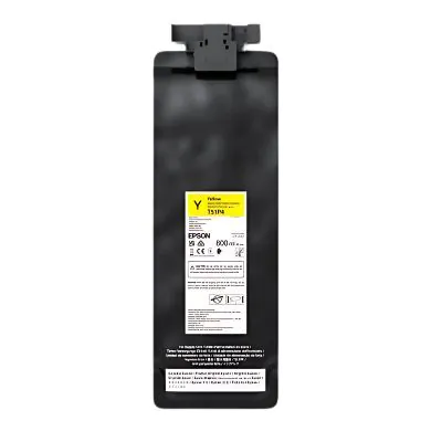 Tinta amarilla original Epson T51P400 de 800ml para SC-S9100