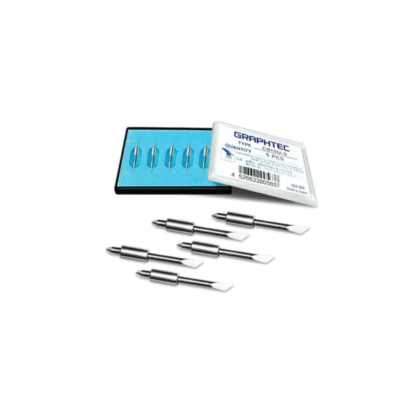 Cuchilla 45º de acero 1.5mm Graphtec - caja de 5 uds.